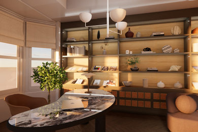 Modern home office in Other.