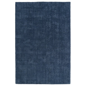 Kaleen Handmade Lauderdale Indoor/Outdoor Polyester Rug, Blue, 2'x3'