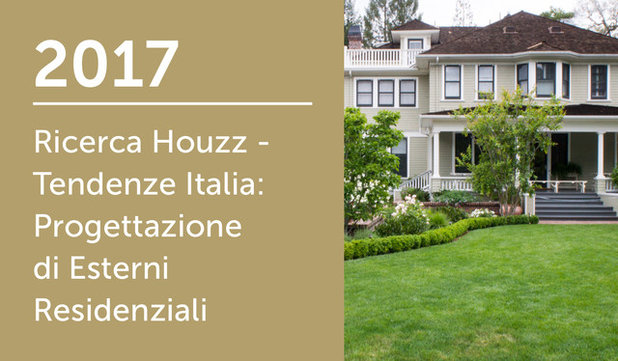 Ricerca Houzz Italia 2017: Progettazione di Esterni Residenziali