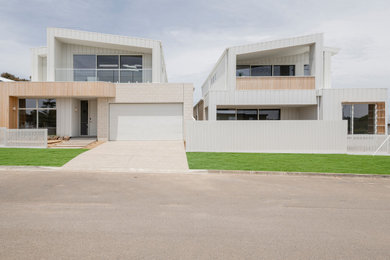 This is an example of a modern exterior in Geelong.