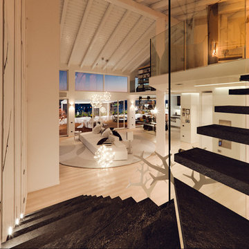 UN ATTICO IN STILE LOFT IN MILANO