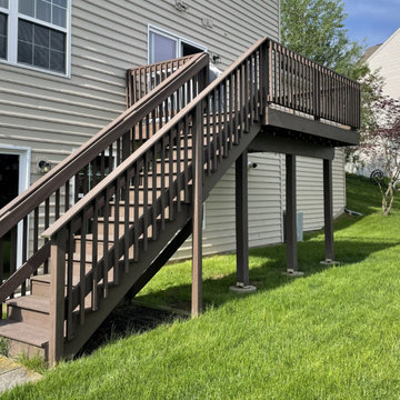 Replacement Deck with Roof