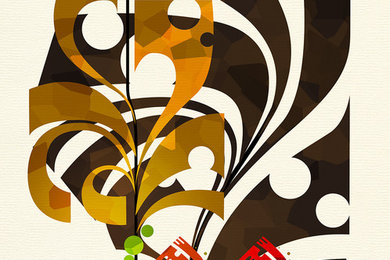 Planet Life Giclee Print series