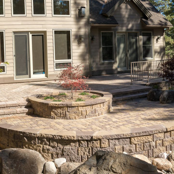 Forest home backyard renovation
