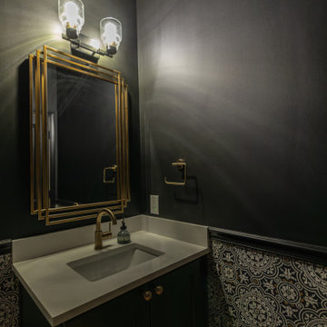 Overland Park Kitchen Remodel with Pantry Addition + Speakeasy Powder Bath