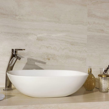 Bello Travertino Navona Bianco Porcelain Tile