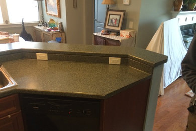 Example of a kitchen design in Other