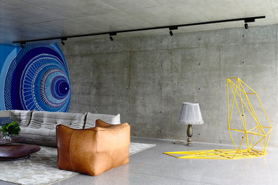 Imagen de diseño residencial minimalista grande