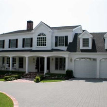 garage drive in front of house