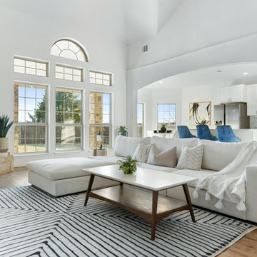 Massive Modern Staging - Red Oak