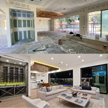 Luxury Renovation In Process & After