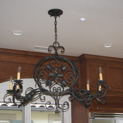 CH-020 Hand Made Iron Chandelier - Chandeliers