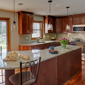 West Bend Transitional Kitchen