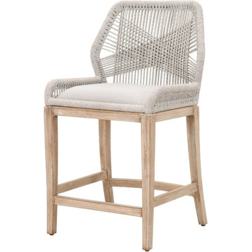 Orient Express Wicker Loom Counter Stool