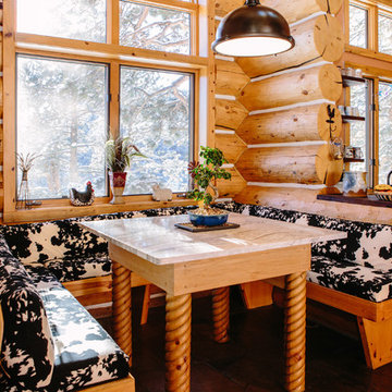 Evergreen Log Home Kitchen Renovation