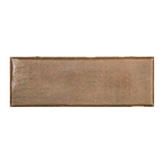 Rustic Accent Trim And Border Tiles For Your Home Houzz Copper Crafted Tile Runner 6 X2 Simple Hammered Design