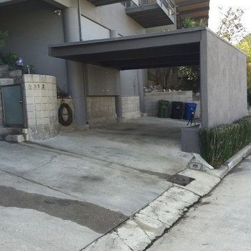 Carport to Garage Conversion - Silver Lake, Los Angeles