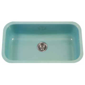 Houzer PCG-3600 Porcela 30-9/10" Single Basin Undermount - Mint