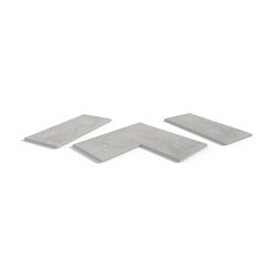 White Quartz Porcelain Coping - Paving, Stones & Walling