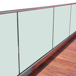 Glass Railings using U-Channel - Home Improvement