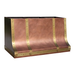 Copper Range Hoods | Single Sweep | Vogler - Range Hoods And Vents
