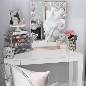 Hollywood Glow Vanity Mirror, Rose Gold