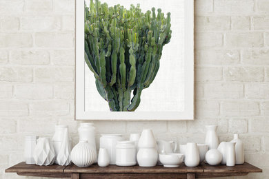 Art Home Decor Prints - Cactus Garden Print