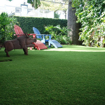 Backyard Landscape and Artificial Grass Revamp