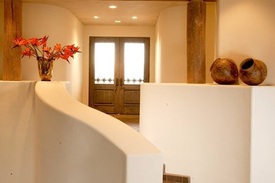 Staircase - mid-sized southwestern staircase idea in Phoenix