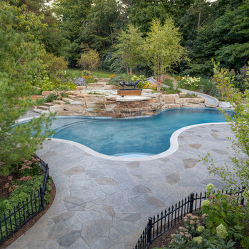 Sliding into Summer - Custom Concrete Slide & Pool