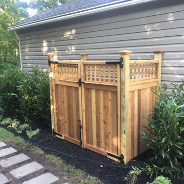 Vinyl and Wood Enclosures