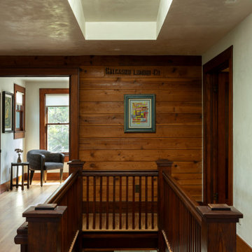 West 9th Staircase with Original Shiplap and Skylight