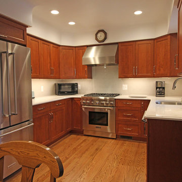 Clever Storage in a Compact Kitchen - Grosse Pointe Woods