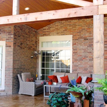 Covered Summer Kitchen
