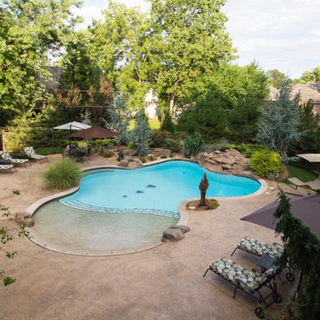 Free Form Gunite Pool