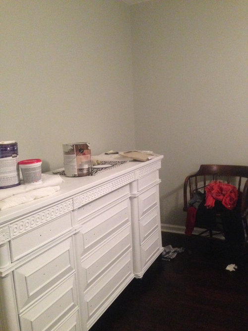 Painted my furniture white and then walls a new color I hate! Help!