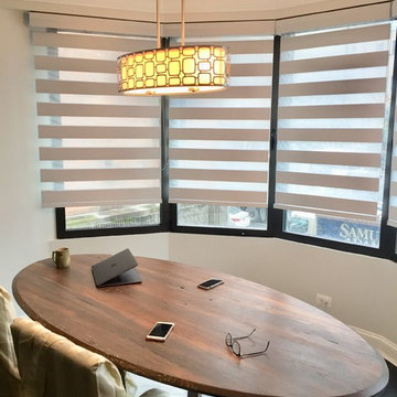 Hunter Douglas Banded Shades