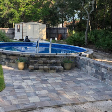 Semi-Inground Pools