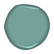 Antiqued Aqua Paint