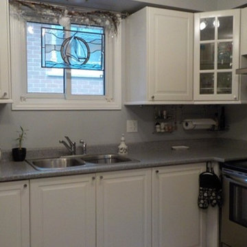 Kitchener - IKEA Bodbyn White Kitchen
