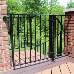 Simple Metal Spiral and Railing - Stair Parts
