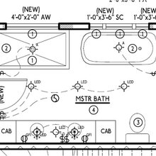 Master bathroom