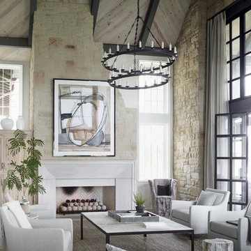Linear Fireplace