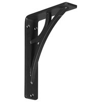 5 1/2"D x 8"H Galveston Iron Bracket, Single, Antiqued Warm Silver