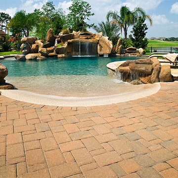 Waterfalls Ideas for your Backyard Pool Remodel