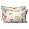 NCAA Tennessee Volunteers Pillowcases Two-Pack White Set