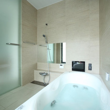 明暗のあるシンプルモダンの家