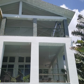 Cleaning and Painting House Exterior