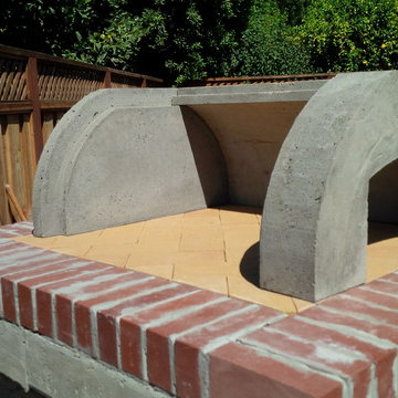 The Plesha Wood Fired Pizza Oven in California