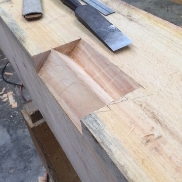 Step lap rafter seat